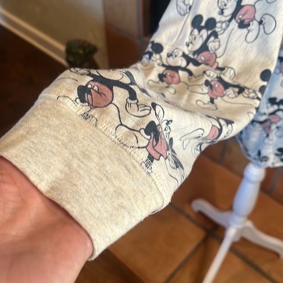 Walt Disney World Mickey Mouse one shoulder sweatshirt, size L! - Picture 3 of 8